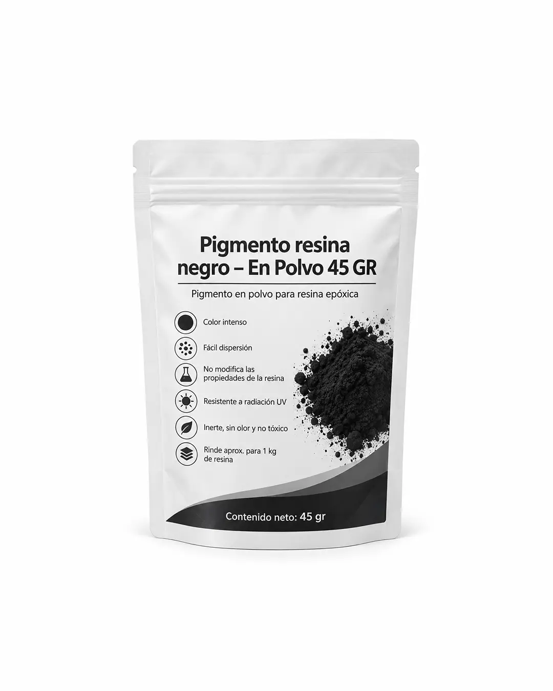Pigmento resina negro polvo Pigmento resina negro polvo