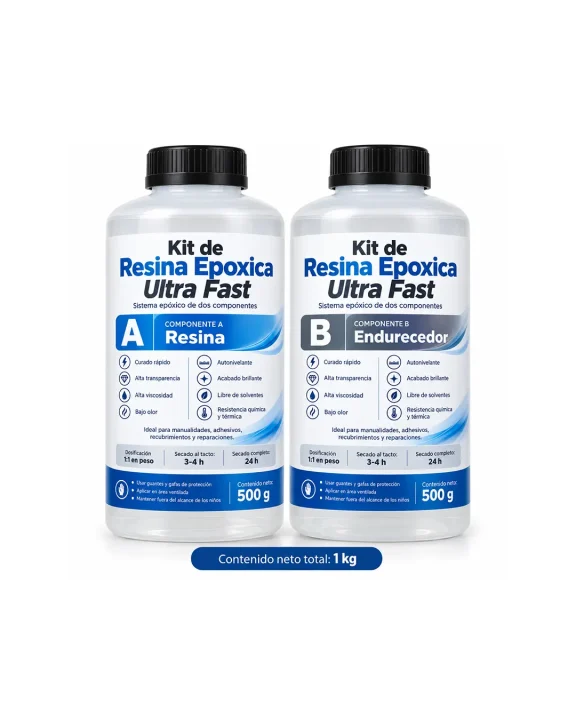 Kit de Resina Epoxica Ultra Fast
