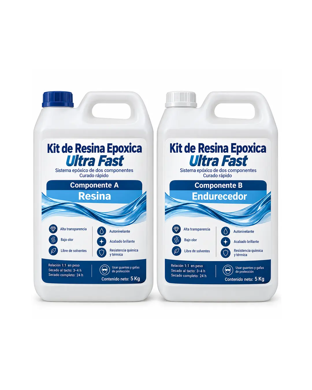 Resina Epoxica Ultra Fast 10 kg Resina Epoxica Ultra Fast 10 kg