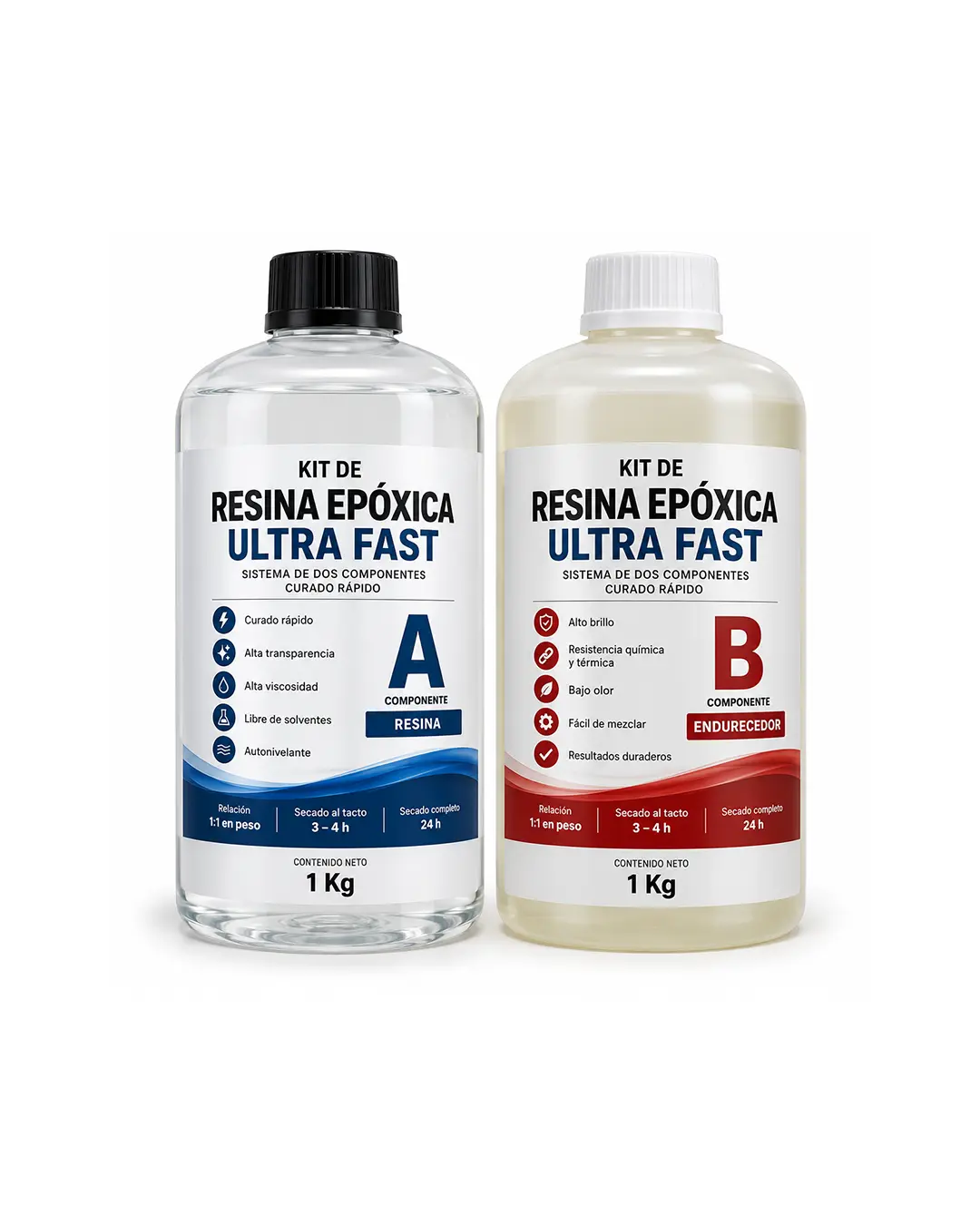 Resina Epoxica Ultra Fast 2 kg Resina Epoxica Ultra Fast 2 kg