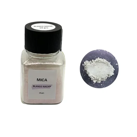 pigmento mica blanco nacar 10 gr
